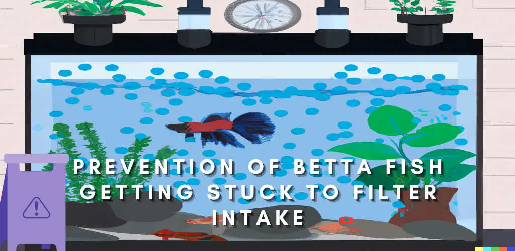 Prevention of Betta Fish Getting Stuck to Filter Intake